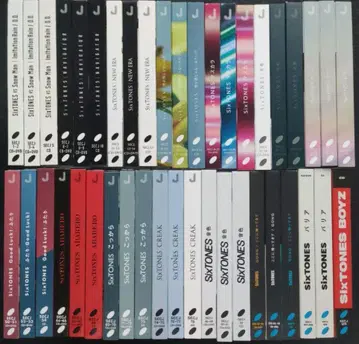 SixTONES 역대 CD 싱글 15 타이틀 42장 바리아 BOYZ