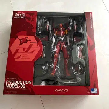 미사용품 에반게리온 2호기 리볼텍 피규어 애니메이션 프라모델