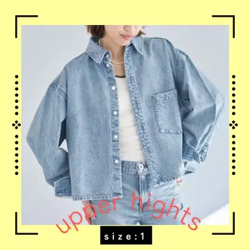 upper hights IENA 별주 THE ESSENSE 데님 셔츠