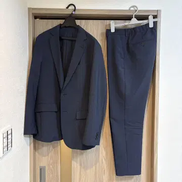 네이비 캐주얼 수트 (자켓 M 팬츠 S)