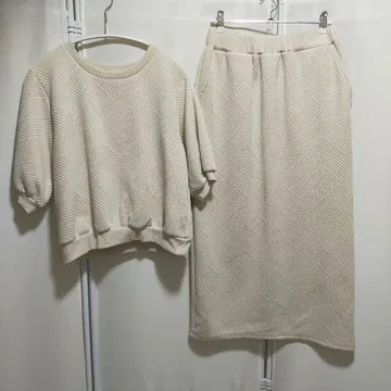 스커트 셋업 티셔츠 스커트