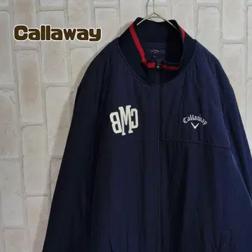 캘러웨이 자켓 퀼팅 네이비 자수