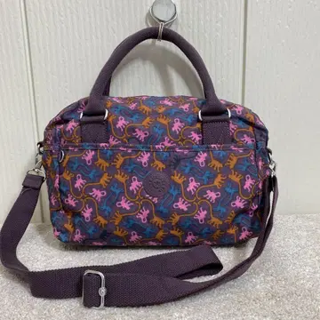 KIPLING 2WAY 숄더백 미니 보스턴 올 패턴 나일론
