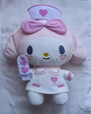 산리오 마이멜로디 간호사 주사 인형 봉제 인형
