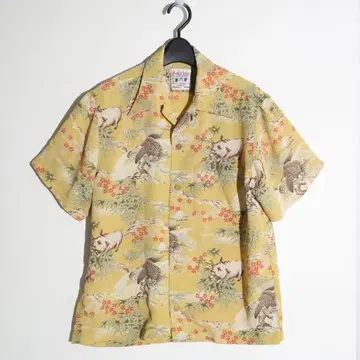 STUDIO D'ARTISAN ALOHA SHIRT 매 돼지 알로하 셔츠