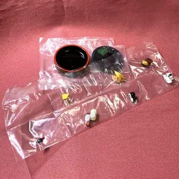 리멘트 푸치 샘플 시리즈 특제 초밥 그릇 초 리얼 초밥 미니어처