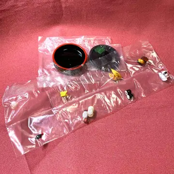 리멘트 푸치 샘플 시리즈 특제 초밥 그릇 초 리얼 초밥 미니어처