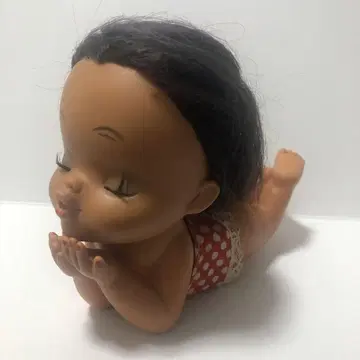 쇼와 레트로 클롬보 여아 소프트 비닐 인형