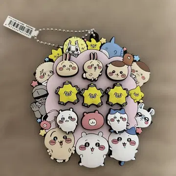 치이카와 (먼작귀) 명찰 치이카와 집합 택 포함 토끼 하치와레 밤만쥬