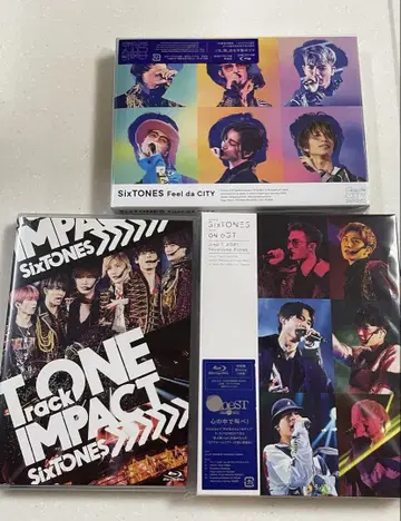 SixTONES Blu-ray 라이브 세트