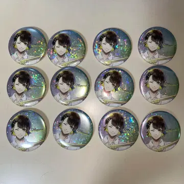 블루 록 홀로그램 캔뱃지 바치라 메구루 PALE TONE Frame