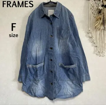 FRAMES 프레임 레이 카즌 F 새상품급 데님 셔츠