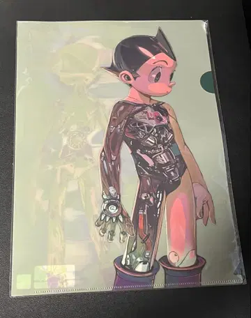 오사카 만박 PASONA 오코메노 A4 클리어 파일 아톰