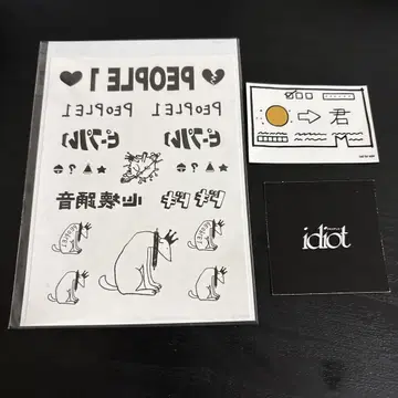 PEOPLE1 타투 씰2 스티커