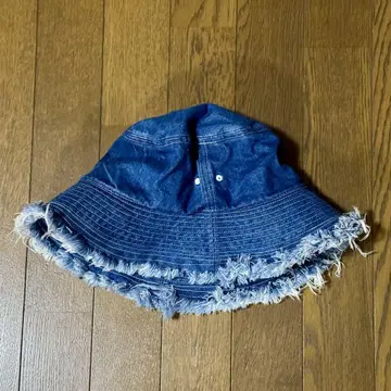CA4LA 데님 햇 청바지 원단 모자