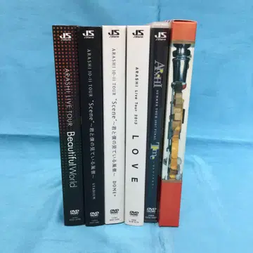 아라시 LIVE 투어 DVD 6종 세트