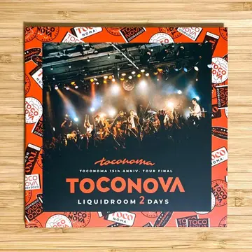 TOCONOVA DVD 2매 한정판 종이 재킷