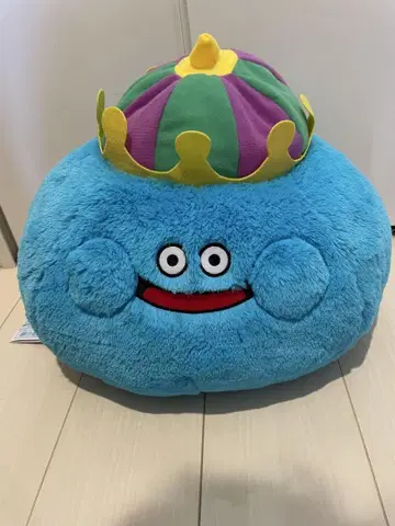 드래곤 퀘스트 킹 슬라임 AM 커다란 복슬복슬 봉제 인형