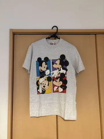 90s USA제 Disney 미키 프린트 T셔츠