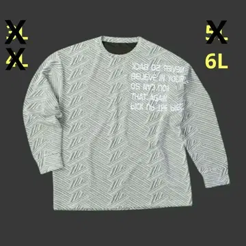 in the attic 자카드 자수 긴팔 T셔츠 jva