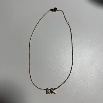 Michael Kors MK 로고 목걸이 핑크 골드