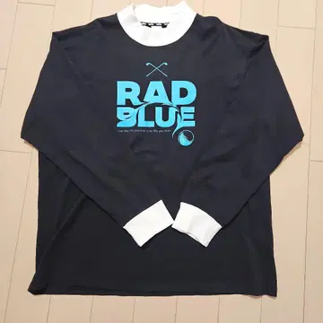RadBlue 래트 블루 바이컬러 모크넥 롱 슬리브