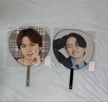 키쿠치 후마 부채 세트