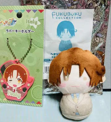 헤타리아 이탈리아 FUKUBUKU 트레이딩 마스코트 러버 키링