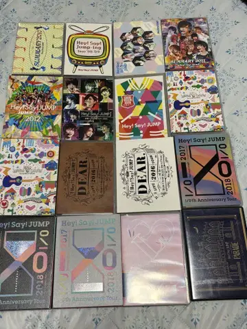 하자 있음 Hey!Say!JUMP DVD 16개 묶음 판매 증정 포함