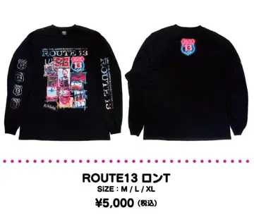ROUTE13 롱티 LiSA 티셔츠 통신 판매 한정판 XL