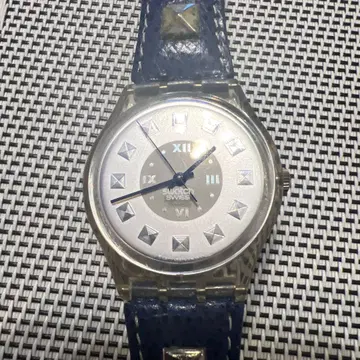 빈티지 SwatchOriginalsGent 클래식 로마 숫자 다이얼