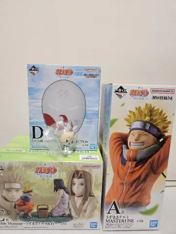 NARUTO 제일복권 파의 나라 편 4종 세트