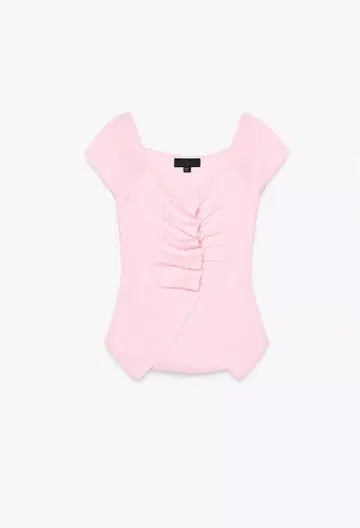 ZARA 개더 니트탑