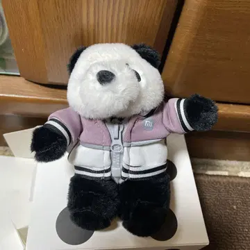 샤오미 팬더 봉제 인형 키링 포함