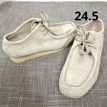 베이지 스웨이드 모카신 24.5cm 힐미