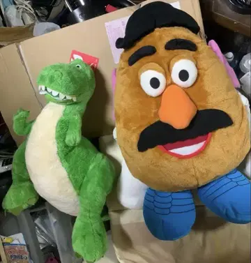 무료배송 토이스토리 BIG 봉제 인형 2세트 렉스 감자머리