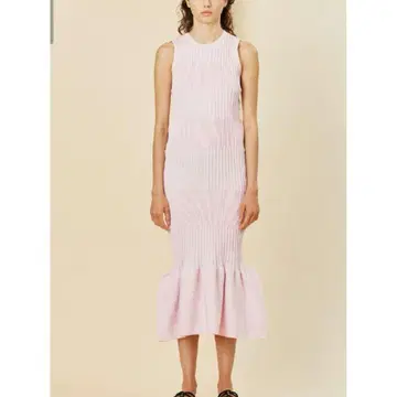 CFCL FLUTED SLEEVELESS MERMAID DRESS