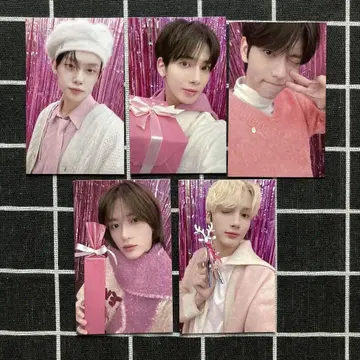 TXT KBS 뮤직뱅크 사전녹화 가요대전 5장 트레이딩 카드