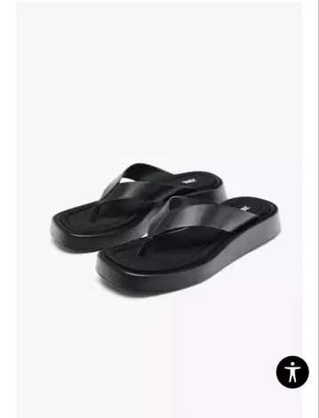 ZARA 플랫 샌들
