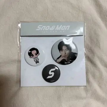 SnowMan POPUP 메구로 렌 캔뱃지