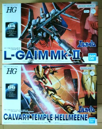 HG 1/144 엘가임 Mk-II 칼바리 템플 헬미네 HG