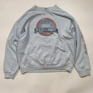 오버 사이즈 프린트 맨투맨 모드 캐주얼 90s Y2K