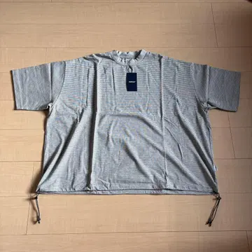 meltum BORDER BALLOON TEE S/S GREY