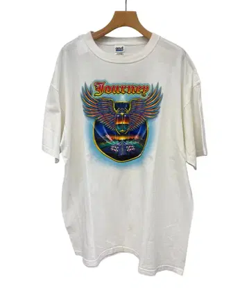 00s Journey 셔츠 XL 화이트