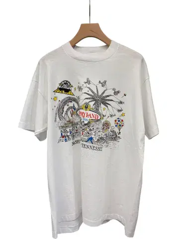 90s USA제 OPRYLAND 티셔츠 싱글 스티치