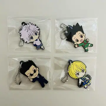 HUNTER x HUNTER 캡슐 러버 마스코트 묶음 판매