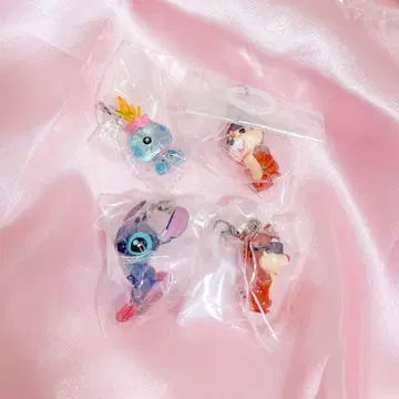 디즈니 스티치 스크램프 칩앤데일 메지루시 액세서리