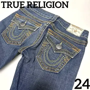 USA제 TRUE RELIGION 데님 청바지 스트레이트
