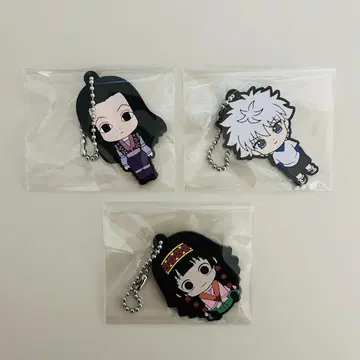 HUNTER x HUNTER 캡슐 러버 마스코트 키루아 이르미 아르카