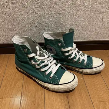 컨버스 올스타 하이컷 스니커즈 그린